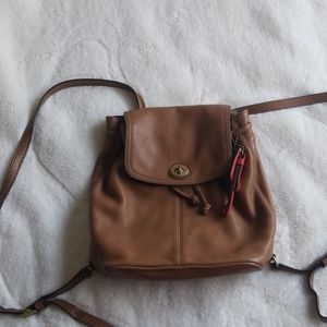 Coach backpack purse